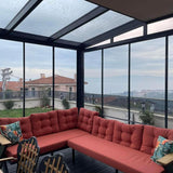 Стъклен покрив Veranda